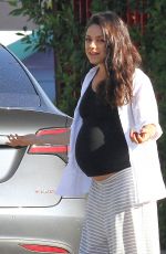 MILA KUNIS Out in Beverly Hills 11/07/2016