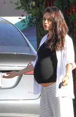 MILA KUNIS Out in Beverly Hills 11/07/2016