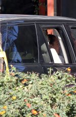 MILEY CYRUS Out to Vote in Los Angeles 11/08/2016