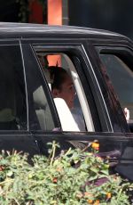 MILEY CYRUS Out to Vote in Los Angeles 11/08/2016