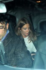 MILLIE MACKINTOSH Leaves Five Years of Gazelli Party in London 11/10/2016
