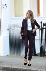 MILLIE MACKINTOSH on the Set of a Photoshoot in Chelsea 11/28/2016