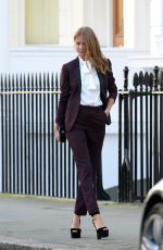 MILLIE MACKINTOSH on the Set of a Photoshoot in Chelsea 11/28/2016