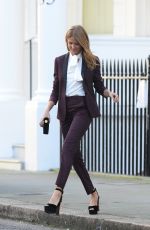 MILLIE MACKINTOSH on the Set of a Photoshoot in Chelsea 11/28/2016