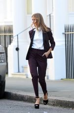 MILLIE MACKINTOSH on the Set of a Photoshoot in Chelsea 11/28/2016
