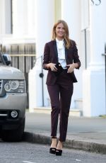MILLIE MACKINTOSH on the Set of a Photoshoot in Chelsea 11/28/2016