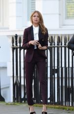 MILLIE MACKINTOSH on the Set of a Photoshoot in Chelsea 11/28/2016