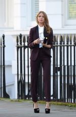 MILLIE MACKINTOSH on the Set of a Photoshoot in Chelsea 11/28/2016