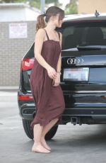 MINKA KELLY at a Gas Station in West Hollywood 11/12/2016