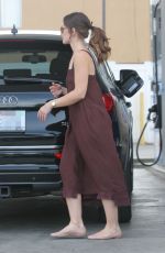 MINKA KELLY at a Gas Station in West Hollywood 11/12/2016