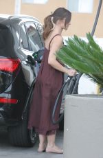MINKA KELLY at a Gas Station in West Hollywood 11/12/2016