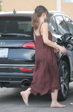 MINKA KELLY at a Gas Station in West Hollywood 11/12/2016