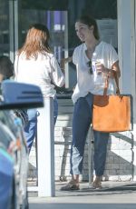 MINKA KELLY Out Shopping in Los Angeles 11/08/2016