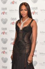 NAOMI CAMPBELL at Chain of Hope Annual Ball in London 11/18/2016