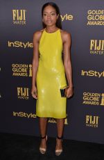 NAOMIE HARRIS at HFPA & Instyle’s Celebration of Golden Globe Awards Season in Los Angeles 11/10/2016