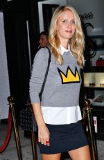 NICKY HILTON in Mini Skirt Out in New York 11/02/2016