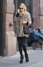 NICKY HILTON Out in New York 11/10/2016