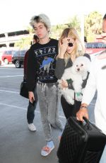 NICOLA PELTZ at LAX AIrport in Los Angeles 11/04/2016