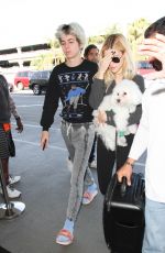NICOLA PELTZ at LAX AIrport in Los Angeles 11/04/2016