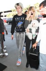 NICOLA PELTZ at LAX AIrport in Los Angeles 11/04/2016