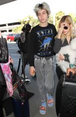 NICOLA PELTZ at LAX AIrport in Los Angeles 11/04/2016