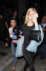 NICOLA PELTZ Night Out in Hollywood 11/22/2016