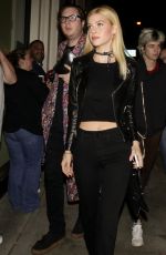 NICOLA PELTZ Night Out in West Hollywood 11/12/2016