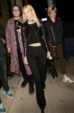 NICOLA PELTZ Night Out in West Hollywood 11/12/2016