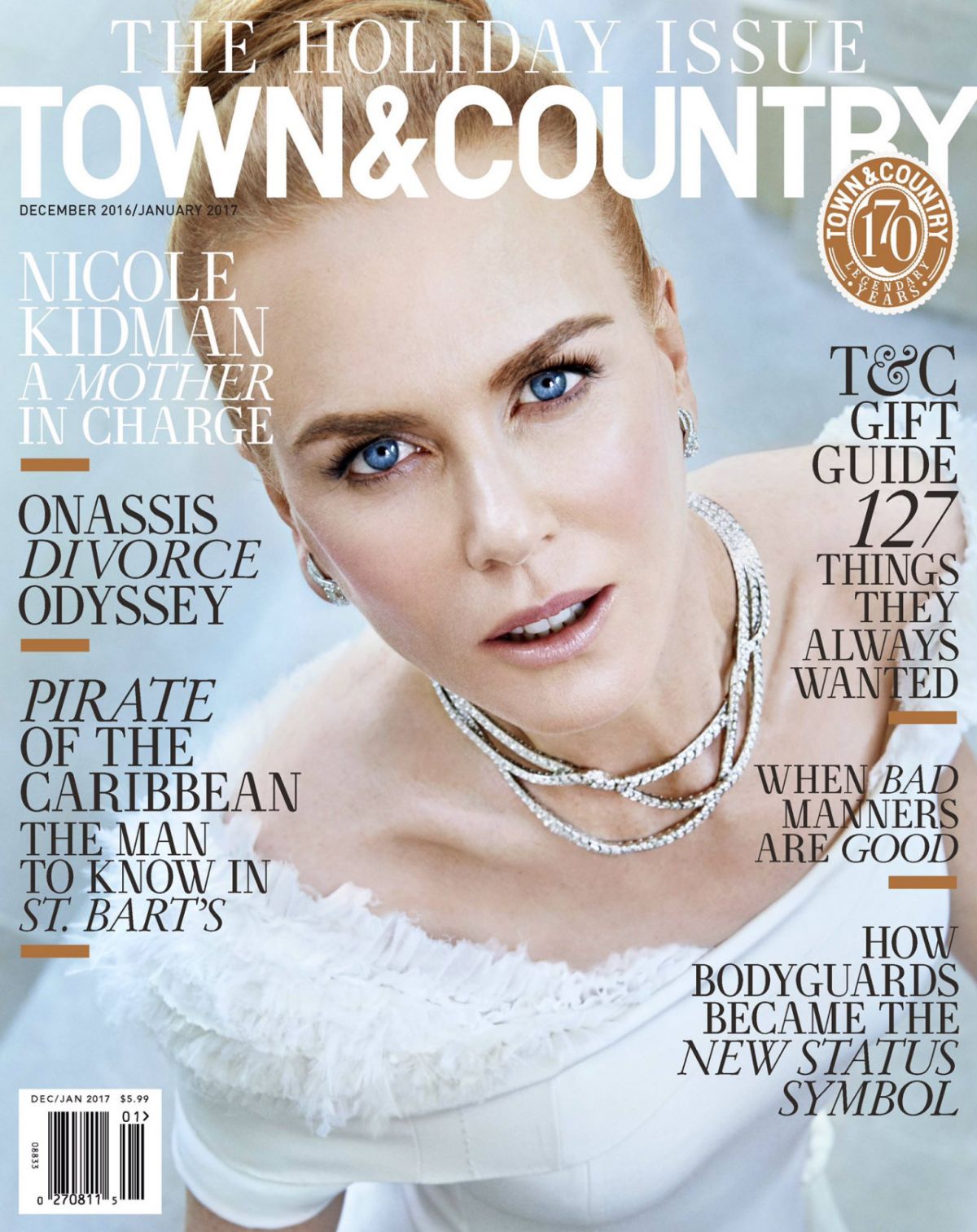 NICOLE KIDMAN in Town & Country, December 2016/January 2017 Issue NICOLE KIDMAN in Town & Country, December 2016/January 2017 Issue