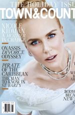 NICOLE KIDMAN in Town & Country, December 2016/January 2017 Issue