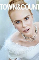 NICOLE KIDMAN in Town & Country, December 2016/January 2017 Issue