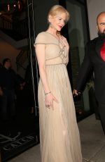 NICOLE KIDMAN Leaves Catch LA in West Hollywood 11/05/2016