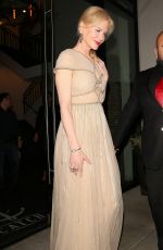 NICOLE KIDMAN Leaves Catch LA in West Hollywood 11/05/2016