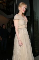 NICOLE KIDMAN Leaves Catch LA in West Hollywood 11/05/2016