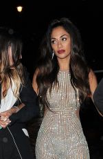 NICOLE SCHERZINGER Night Out in London 11/27/2016