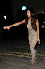 NICOLE SCHERZINGER Night Out in London 11/27/2016