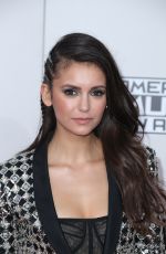 NINA DOBREV at 2016 American Music Awards at The Microsoft Theater in Los Angeles 11/20/2016