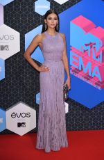 NINA DOBREV at MTV Europe Music Awards 2016 in Rotterdam 11/06/2016