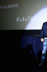 NINA DOBREV at XXX: The Return of Xander Cage Screening in Los Angeles 11/12/2016