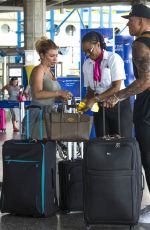 OLIVIA BUCKLAND at Airport in Barbados 11/06/2016