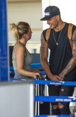 OLIVIA BUCKLAND at Airport in Barbados 11/06/2016