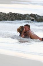 OLIVIA BUCKLAND in Bikini at a Beach in Barbados 10/31/2016