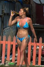 OLIVIA BUCKLAND in Bikini on the Beach in Barbados 11/01/2016