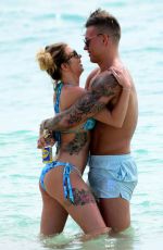 OLIVIA BUCKLAND in Bikini on the Beach in Barbados 11/01/2016