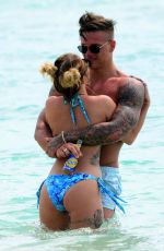 OLIVIA BUCKLAND in Bikini on the Beach in Barbados 11/01/2016