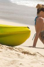 OLIVIA BUCKLAND in Bikini on the Beach in Barbados 11/01/2016