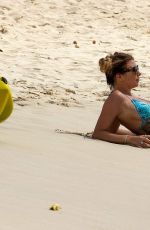 OLIVIA BUCKLAND in Bikini on the Beach in Barbados 11/01/2016