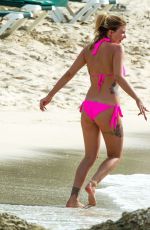 OLIVIA BUCKLAND in Bikini on the Beach in Barbados 11/04/2016