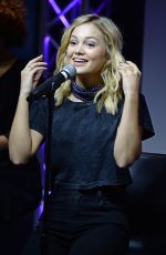 OLIVIA HOLT at Radio Station Hits 97.3 in Hollywood 11/13/2016