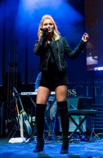 OLIVIA HOLT Performs at Citadel Outlets Tree Lighting in Los Angeles 10/05/2016